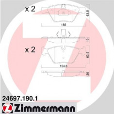 Set placute frana ZIMMERMANN 24697.190.1 foto