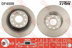 Disc frana TRW DF4558 foto