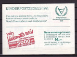 BELGIA 1981 - ANUL INTERNATIONAL PERSOANE CU DIZABILITATI. PLIC OCAZIONAL, FD22