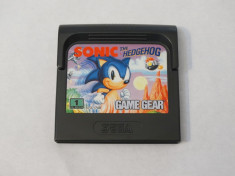 Joc SEGA Game Gear Gamegear - Sonic The Hedgehog foto