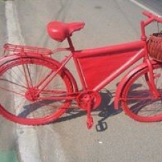 Bicicleta veche pentru decor si reclama,curti unice,terase,pensiuni si  gradini | Okazii.ro