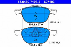 Set placute frana ATE 13.0460-7193.2 foto