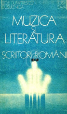 Muzica si literatura - scriitori romani - vol. 1, 2 foto