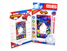 Tableta de jucarie TALKING BIG HERO 6 3D cu 12 functii touch - dimensiune 14.5 x 8.5 cm foto