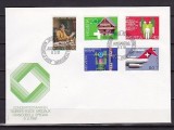 ELVETIA 1981 - FDC SERIE COMPLETA - ANIVERSARI, FD16