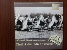 cantari din lada de zestre cd disc muzica populara folclor jurnalul national foto