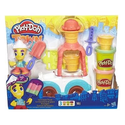 Jucarie Play-Doh Town Ice Cream Truck foto mare Jucarie Play-Doh Town Ice Cream Truck foto mare
