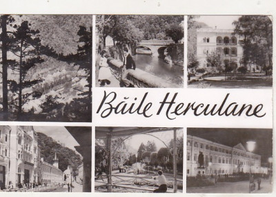 bnk cp Baile Herculane - Vedere - uzata foto