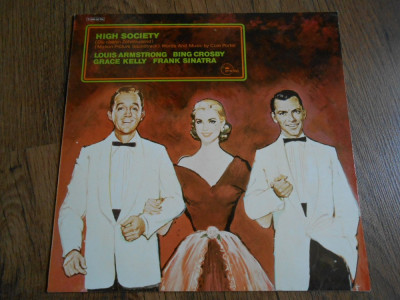 LP High Society Soundtrack (L.Armstrong, B.Crosby,F.Sinatra) foto