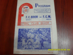 program FC Bihor - FCM Resita foto