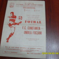 program F C Constanta - Unirea Focsani