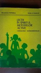 Lectii in spiritul metodelor active foto