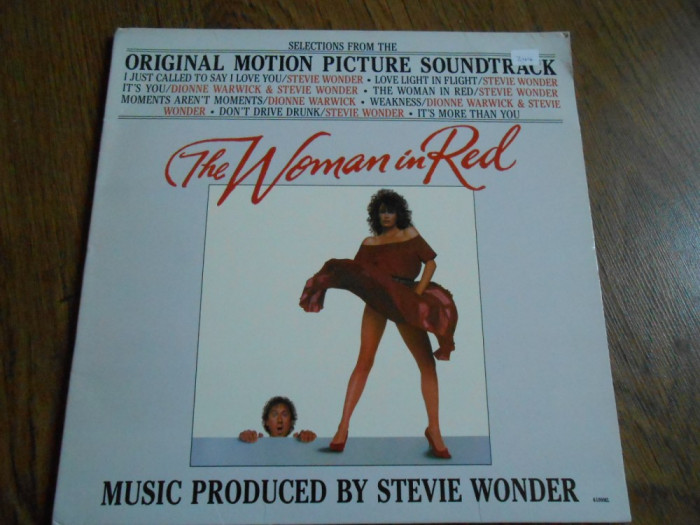 LP Stevie Wonder - The Woman In Red Soundtrack [USA press]