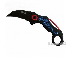 CUTIT. BRICEAG KARAMBIT. Stainless Steel Model: Dragon Fly foto