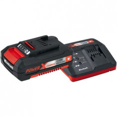 Incarcator rapid si acumulator Einhell Power-X-Change 18 V, 1500 mAh Li-Ion foto