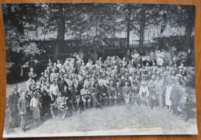 Congresul Intern. al Invatamantului Secundar , Olanda , 1929 , participa Romania foto