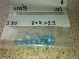 Lot swiss blue topaz