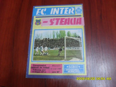 program Inter Sibiu - Steaua foto