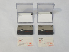 Lot 2 casete video SONY MicroMV Micro MV foto