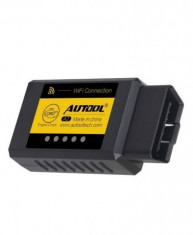 TESTER OBD Autool WIFI scanner ECU ELM 327 + Cadou! foto