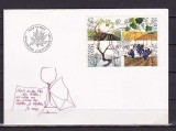 LIECHTENSTEIN 1994 - FDC - VITICULTURA. STRUGURI, FD33