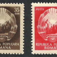 ROMANIA--EROARE -VARIETATE -TIPAR DEPLASAT --1952 MNH