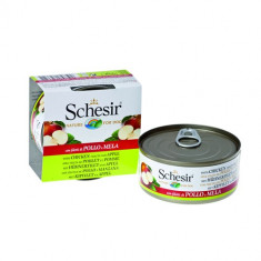 Schesir Dog Fruit cu Pui si Mar 150g foto