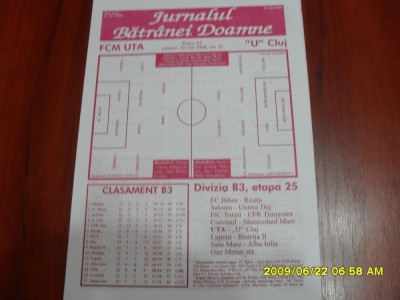 Program UTA - U Cluj foto