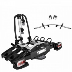 Suport Bicicleta Thule VeloCompact 926 pentru 3 sau 4 biciclete cu prindere pe carligul de remorcare + adaptorul Thule 9261 foto