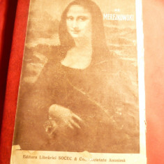 Merejkowski - Invierea Zeilor - Ed. Socec 1924 -urmare a romanului L.Da Vinci