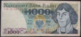 Bancnota 1000 ZLOTI - POLONIA, anul 1979 * Cod 562