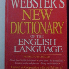 Webster's New Dictionary of the English Language (Revised and updated)