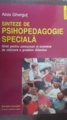 Sinteze de psihopedagogie speciala-Alois Ghergut foto