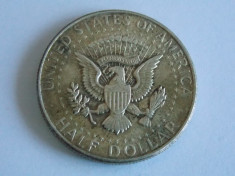Moneda din argint half dollar 1964(5165) foto