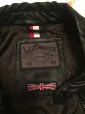 Geaca piele naturala Lee Cooper foto