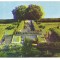 (A) carte postala-AVRIG-vedere din parc
