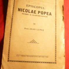 Prof.Ioan Lupas - Episcopul Nicolae Popea 1933 - Tipogr.Eparhiei Ortodoxe Romane