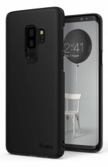 Husa Protectie Spate Ringke Slim Black pentru Samsung Galaxy S9 Plus foto