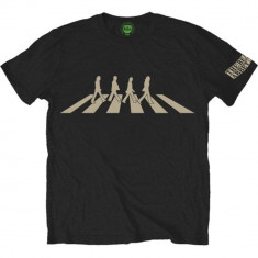 Tricou Beatles - Abbey Road Silhouette Black - Retail Packed foto