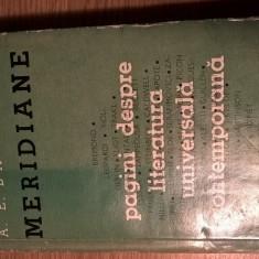 A.E. Baconsky - Meridiane - Pagini despre literatura universala contemp. (1965)