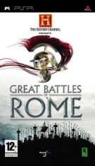 The History channel - Great battles of Rome - PSP [Second hand] foto