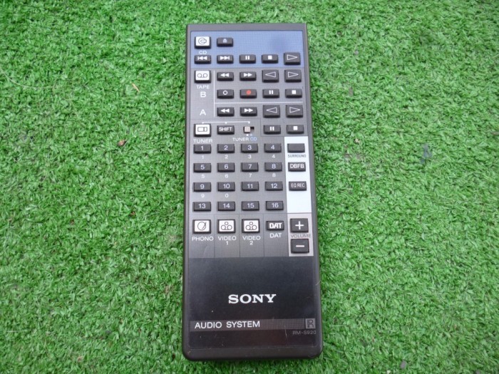 telecomanda Sony RM-S920 sistem audio telecomanda Sony RM-S920 sistem audio