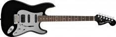 Chitara electrica Squier Black &amp;amp; Chrome Stratocaster HSS foto