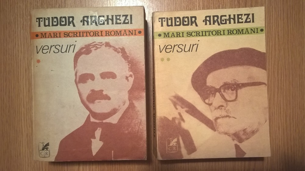 Tudor Arghezi Versuri 2 Volume Editura Cartea Romaneasca 1980 Okazii Ro