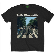 Tricou Beatles - Abbey road with logo foto