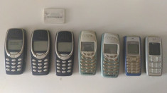 [VAND] Telefoane Nokia, vechi, de colectie, 3310, 3410, functionale foto