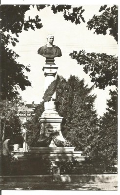 (A) carte postala-TRURNU SEVERIN-Statuia lui Traian foto