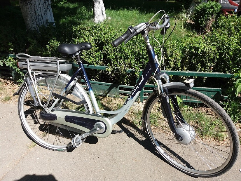 Bicicleta Electrica GAZELLE Orange Plus Innergy GOLD 36 v LITIU-ION |  arhiva Okazii.ro