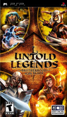 Untold Legends - Brotherhood of the blade - PSP [Second hand] foto