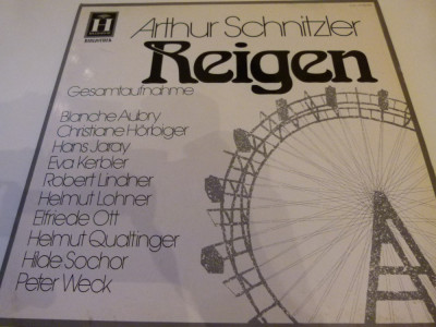Reigen - Arthur Schnitzler - audio -2 vinyl foto